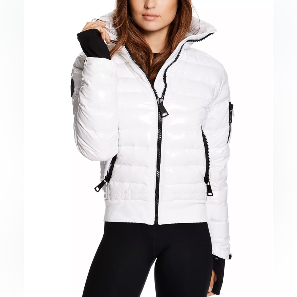 SAM. Luna Quilted Bomber Coat NWT